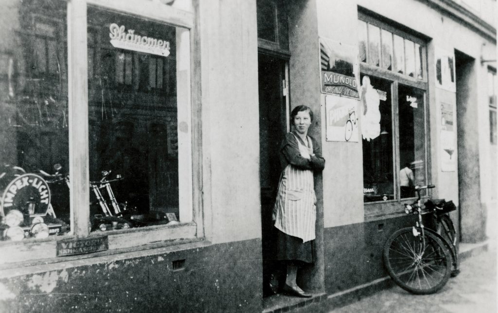 Das Autohaus Brüning im Gründungsjahr 1932